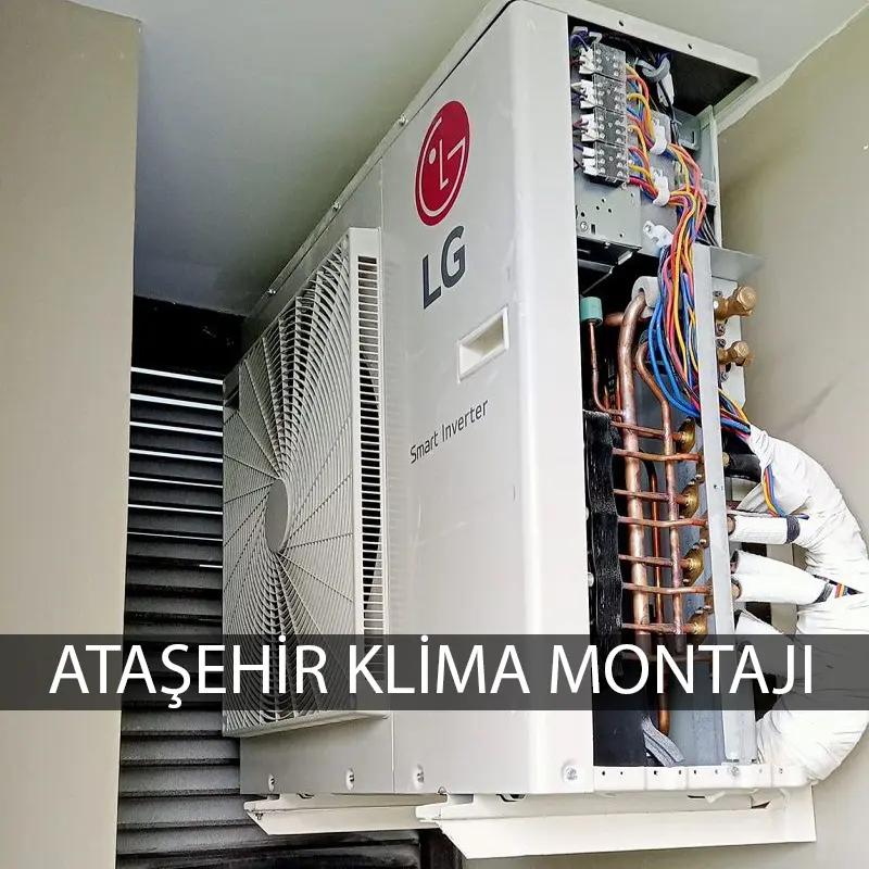 Ataşehir klima montajı